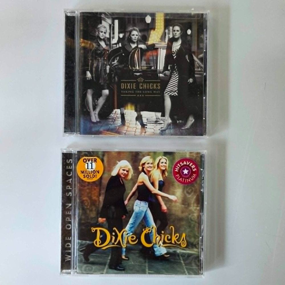 The Dixie Chicks: Wide Open Spaces 1998 & Taking the Long Way 2006 CD Country
